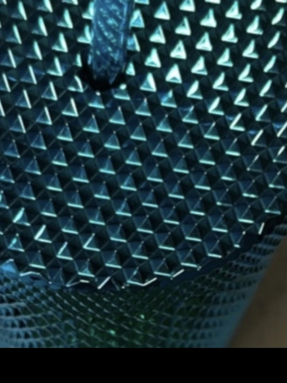 Starbucks Metallic Teal Studded Tumbler with Lid